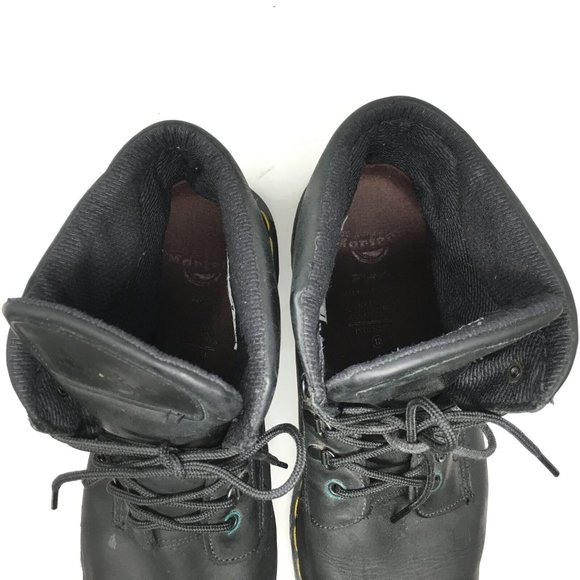 Dr Martens England Steel Toe Boots Size 12/13 US main image 6